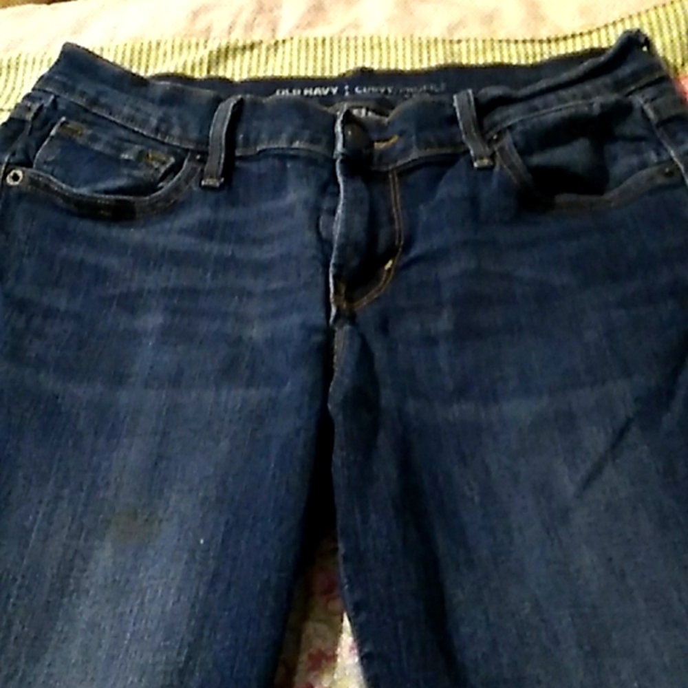Old navy blue jeans size 6